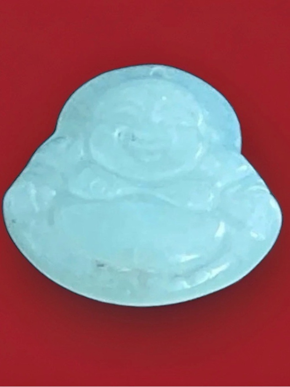 Antique Vintage Jade Happy Laughing Buddha Pendant Charm Good Luck 🪷